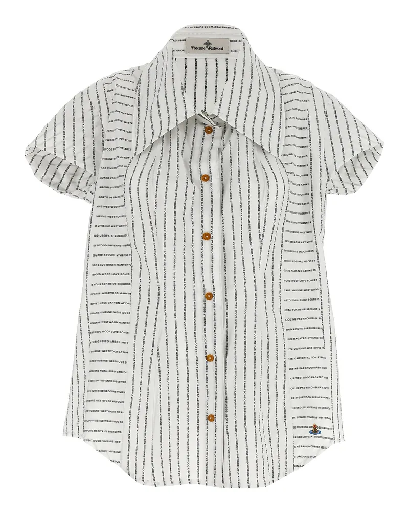 Vivienne Westwood Twisted Bagatelle' Hemd White