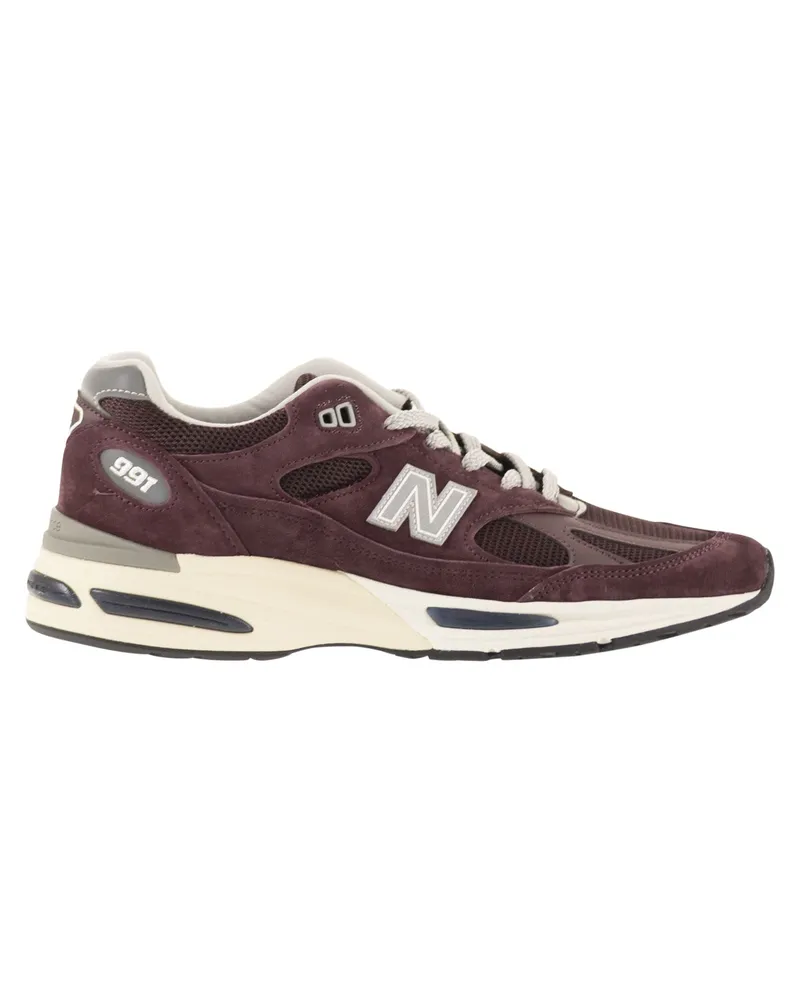 New Balance 991v2 Turnschuhe Bordeaux