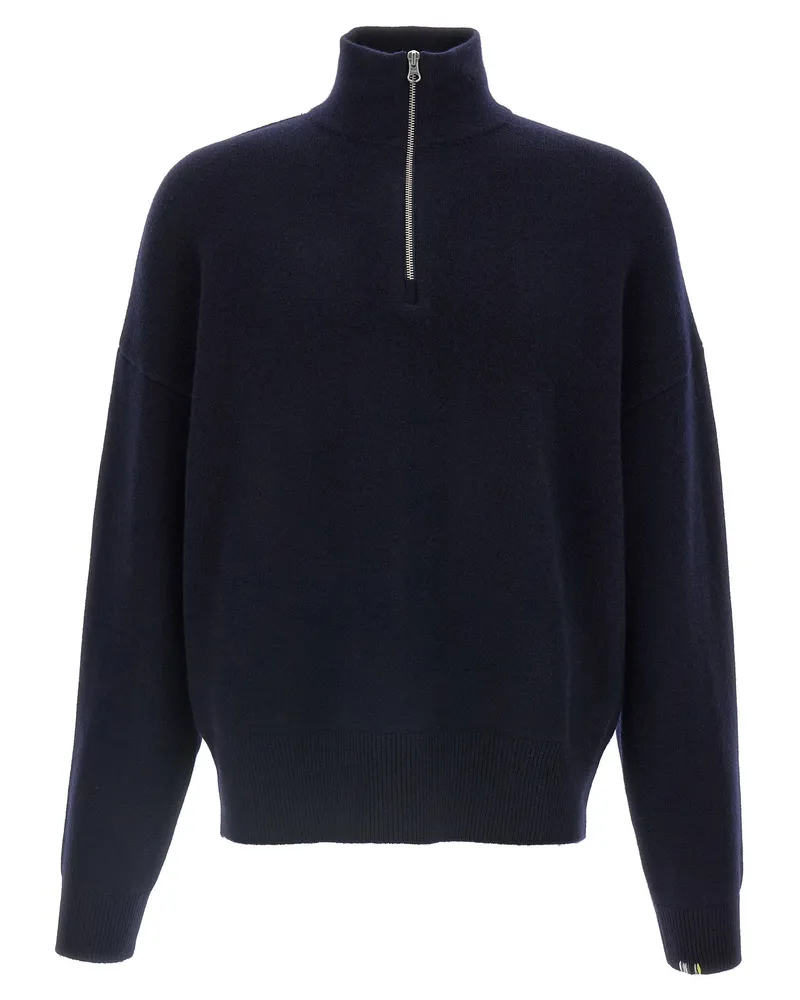 extreme cashmere Extremer Kaschmirpullover Nr. 235 Wanderung Blue