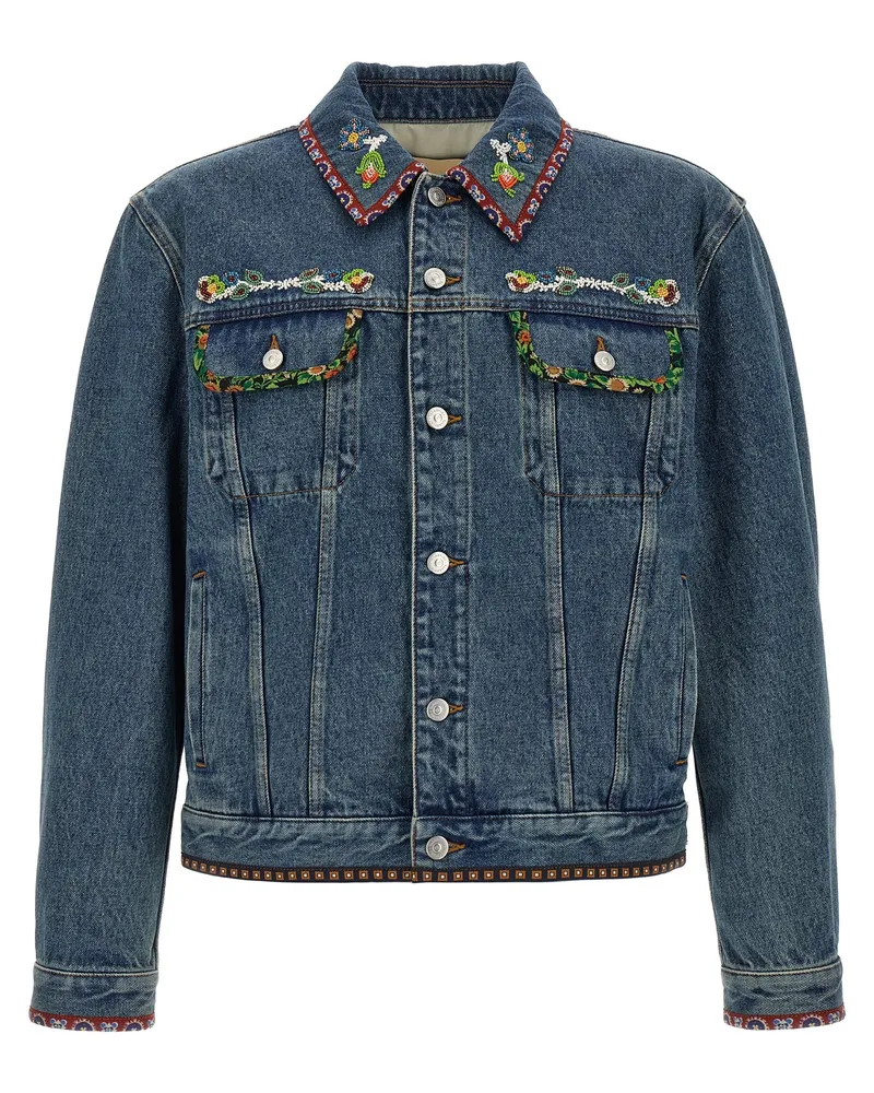 Valentino Garavani Valentino Garavani Jeansjacke Blue