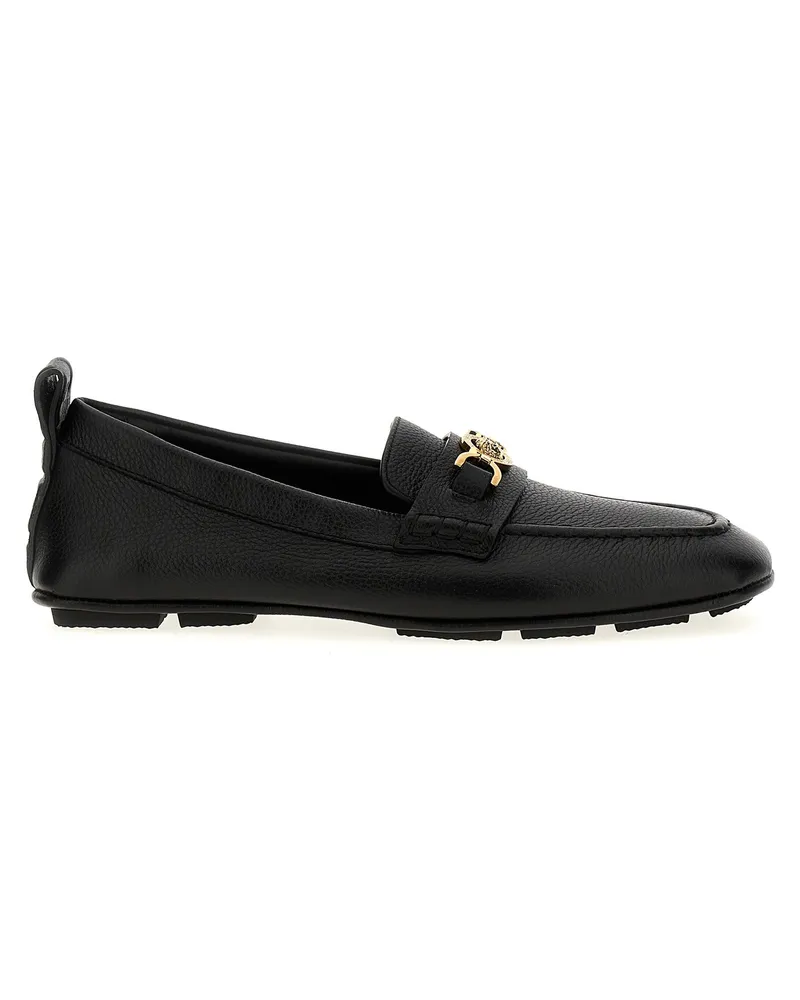 Versace Villa Driver' Sladers Black