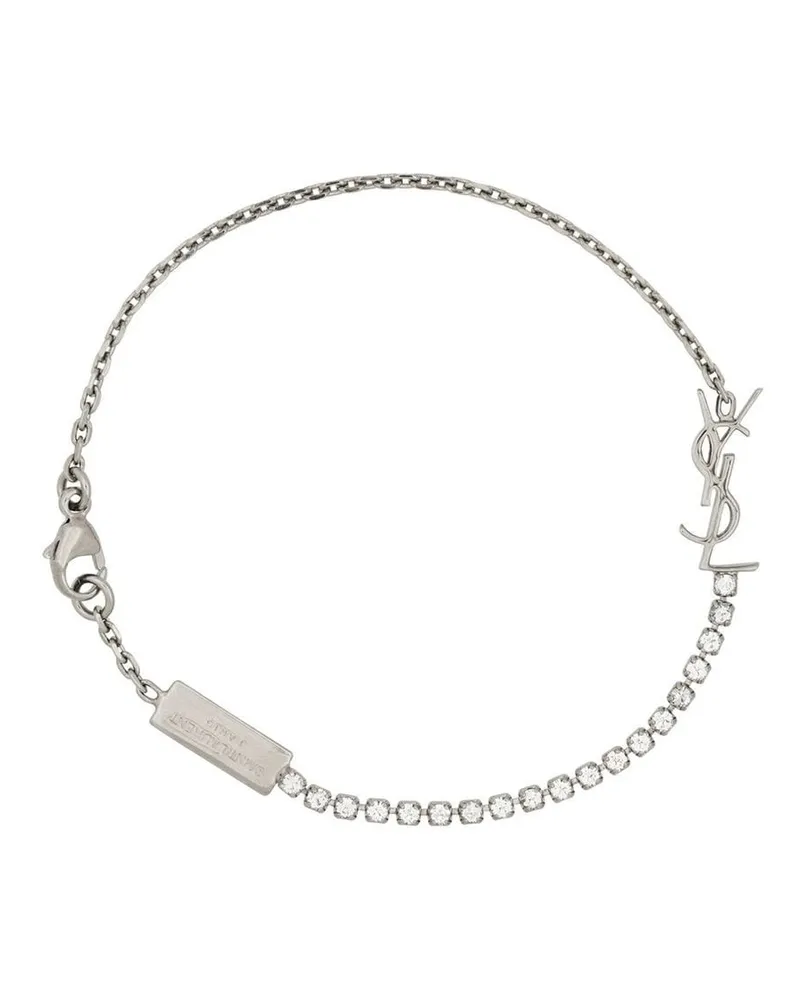 Saint Laurent Cassandre Armband Silver