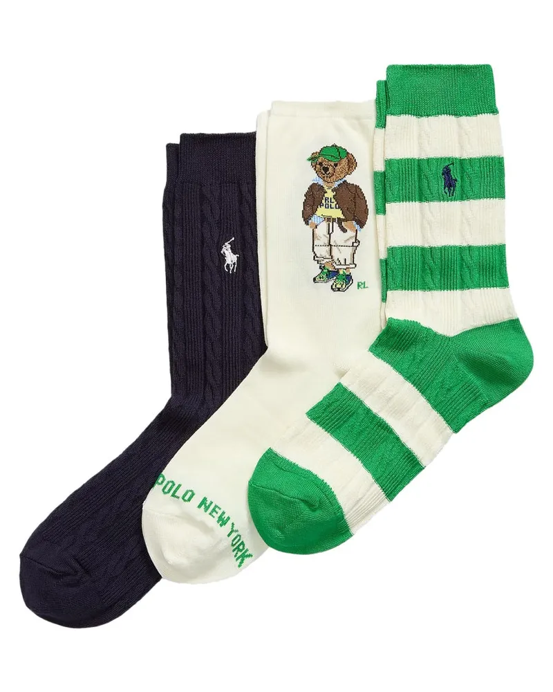 Ralph Lauren 3 Packsocken Multicolour