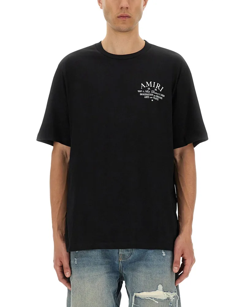 Amiri Amiri Arts District Print T -Shirt Black