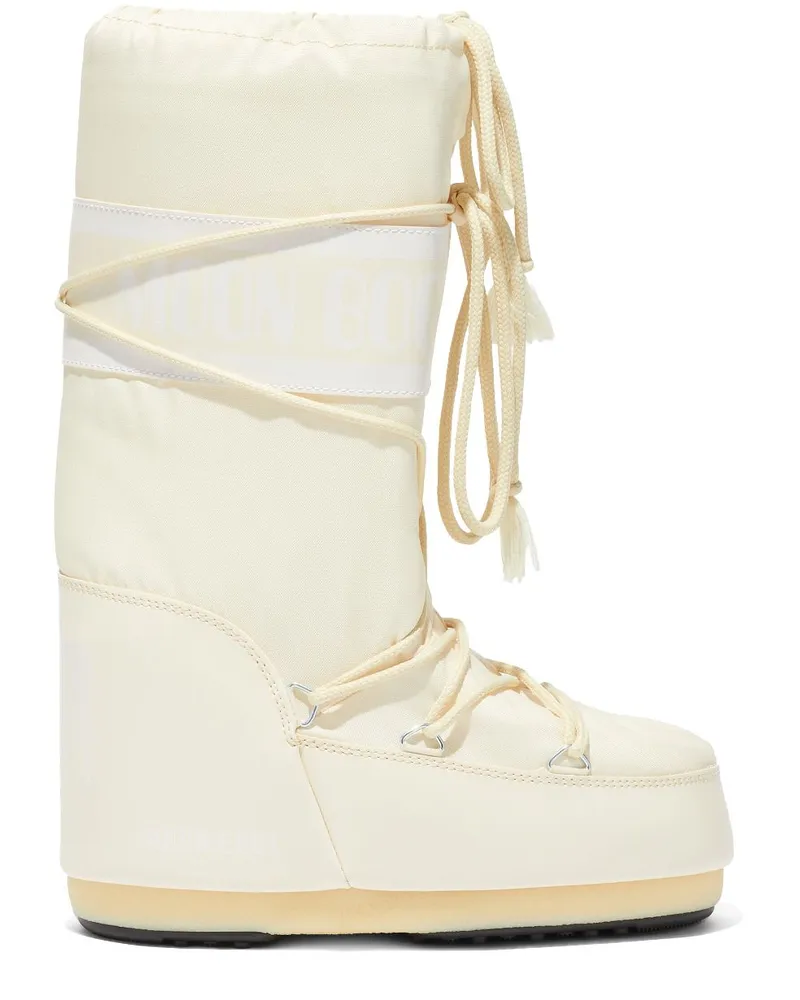 Moon Boot Mondstiefel -Ikon -Schneestiefel Beige