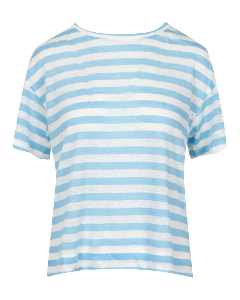 Max Mara Max Mara Wochenendhemden weiß+hellblau White+light