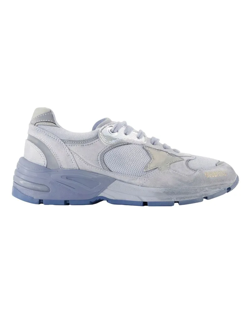 Golden Goose Running Dad Sneakers  Deluxe Marke Leder Blau Blue