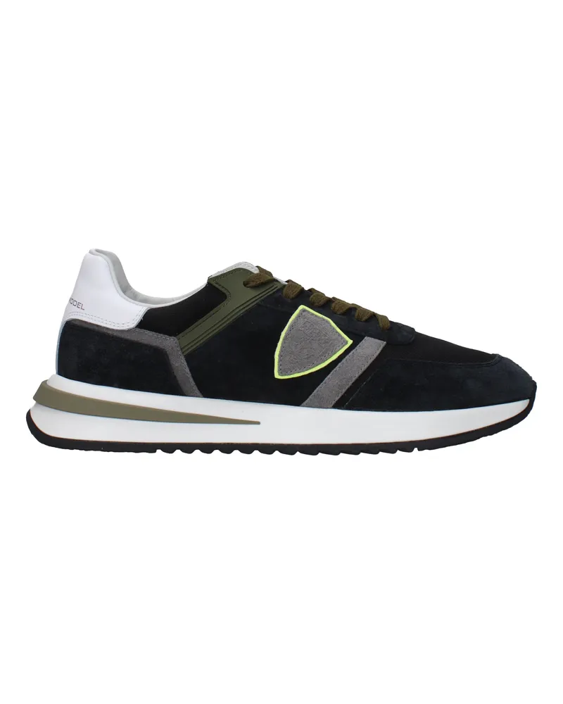 Philippe Model Sneakers Tropez 2.1 Herren Wildleder Blau/Dunkelblau -