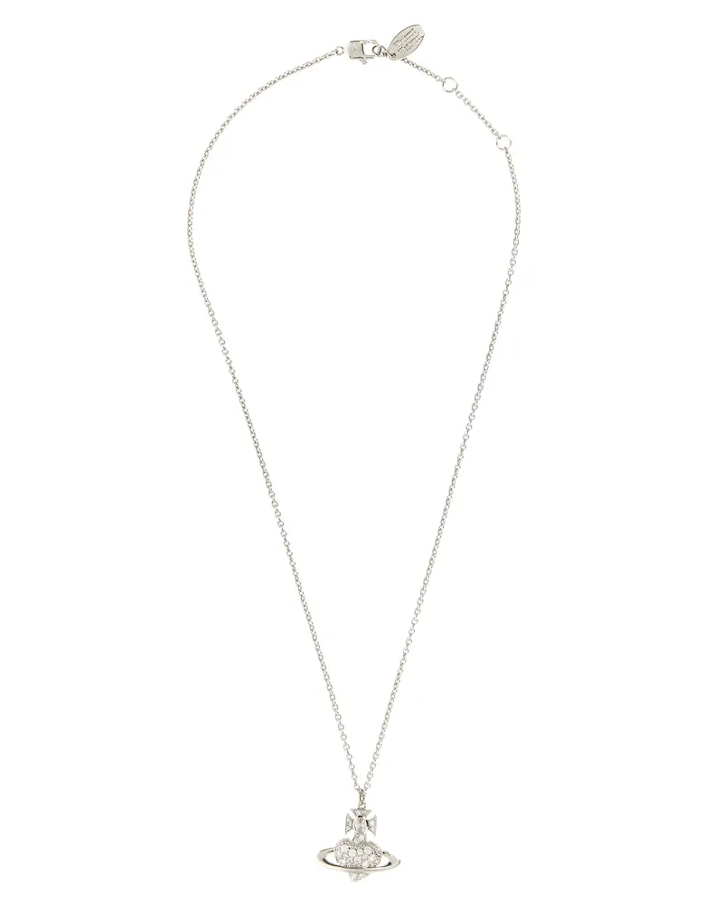 Vivienne Westwood Agnatha Bas Relief“-Halskette Silver