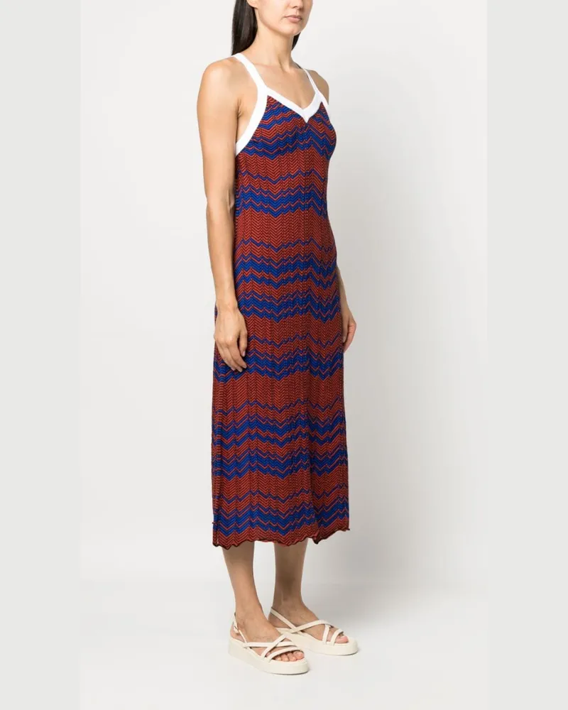 Wales Bonner Palm Strickkleid 