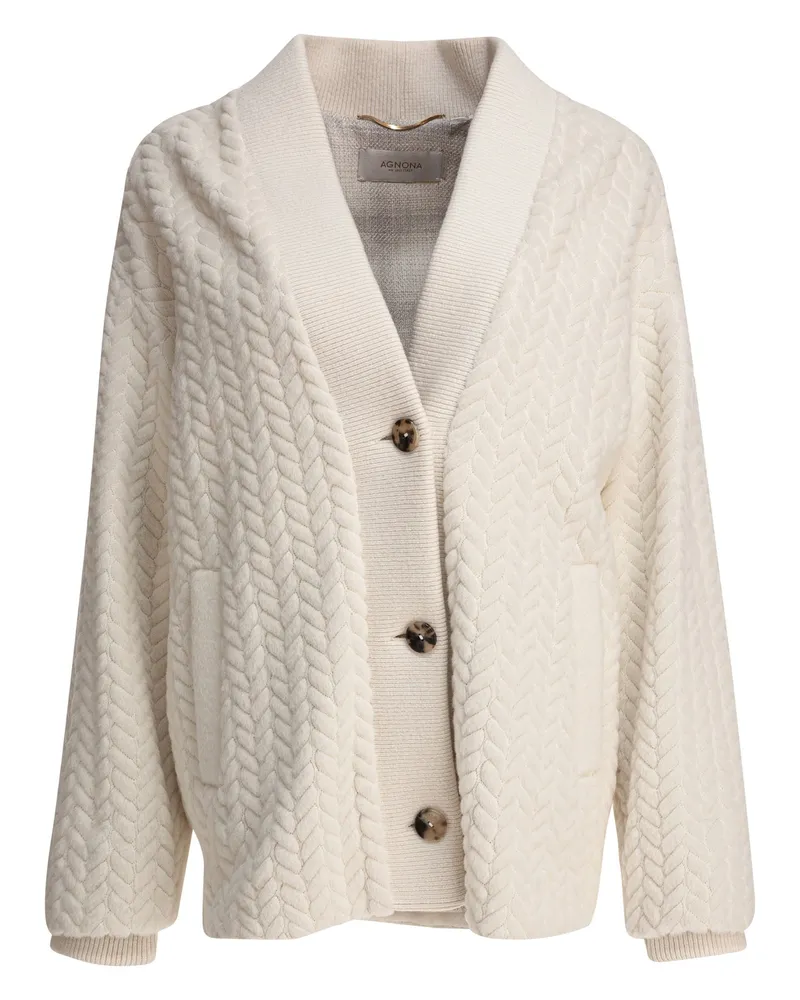 AGNONA Mäntel White