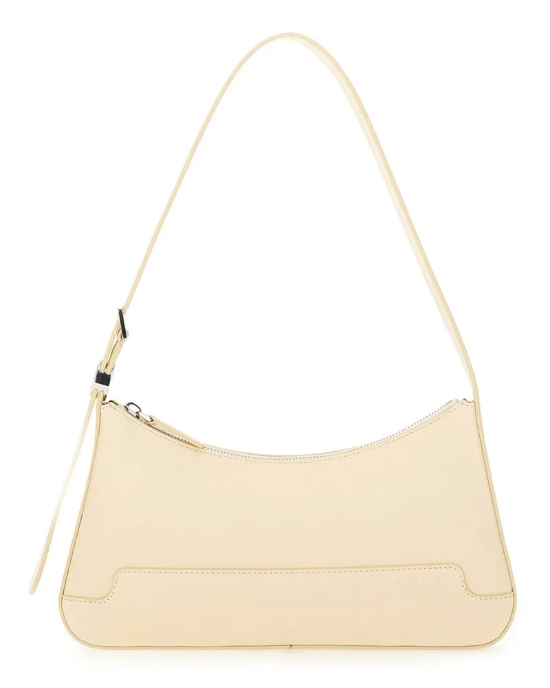 Marni Leder Umhängetasche Beige