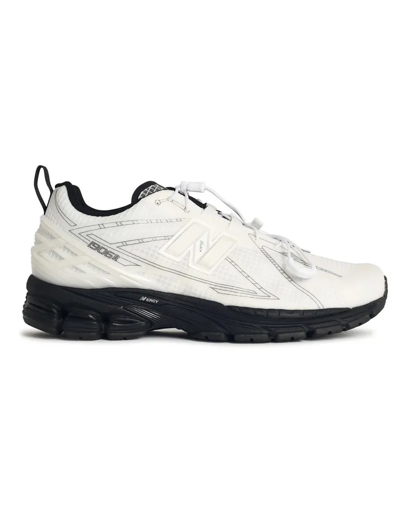 New Balance Neue Balance '1906' weiße Stoff -Turnschuhe White