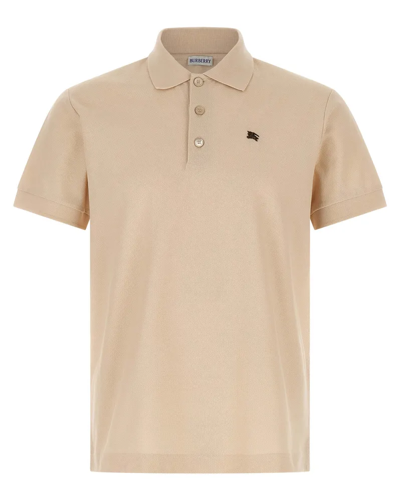 Burberry Stan Med' Polohemd Beige