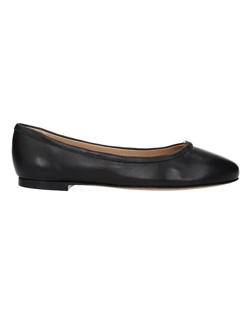 Chloé Ballerina Damens Leder Schwarz -