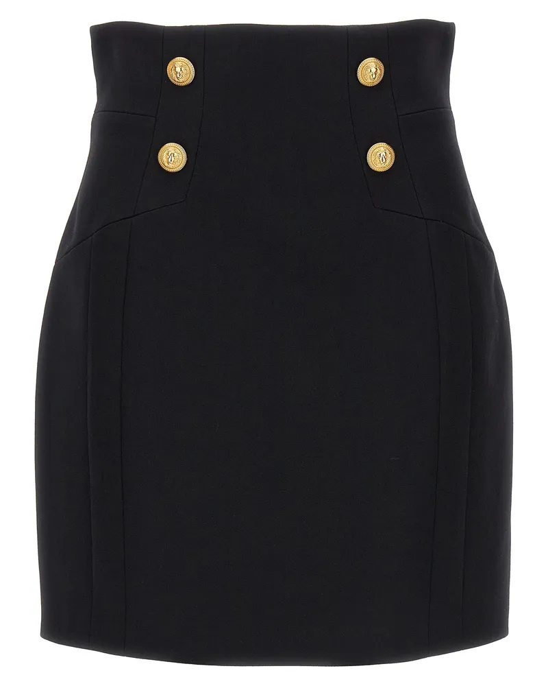 Balmain Logo -Knopfrock Black