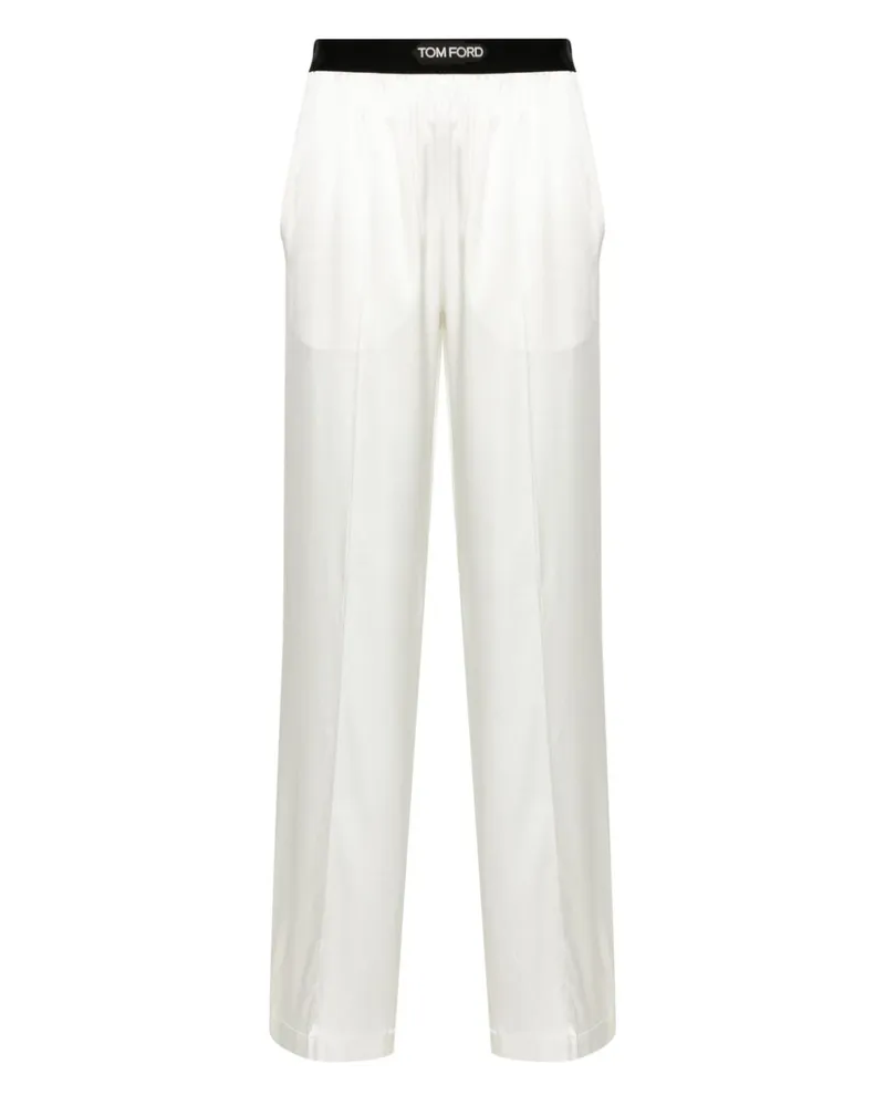 Tom Ford Seidenhose White