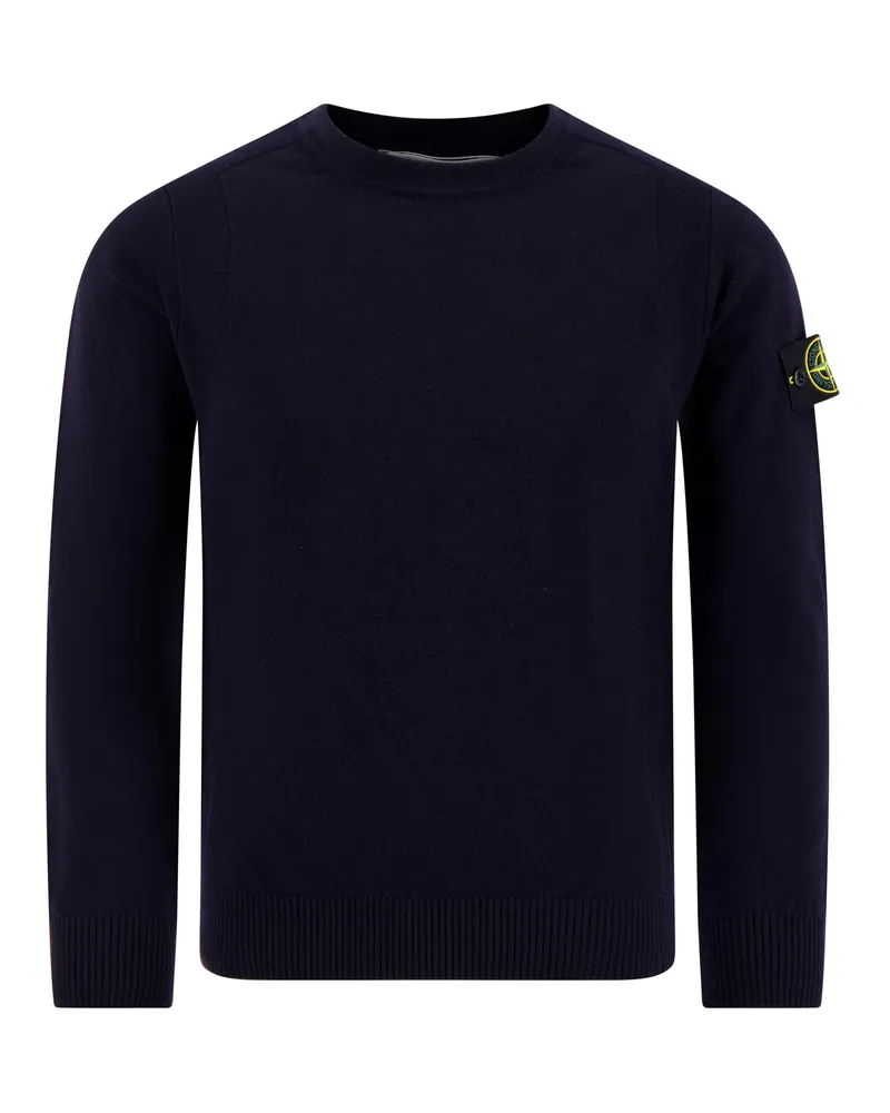 Stone Island Sweaters Blau Blue
