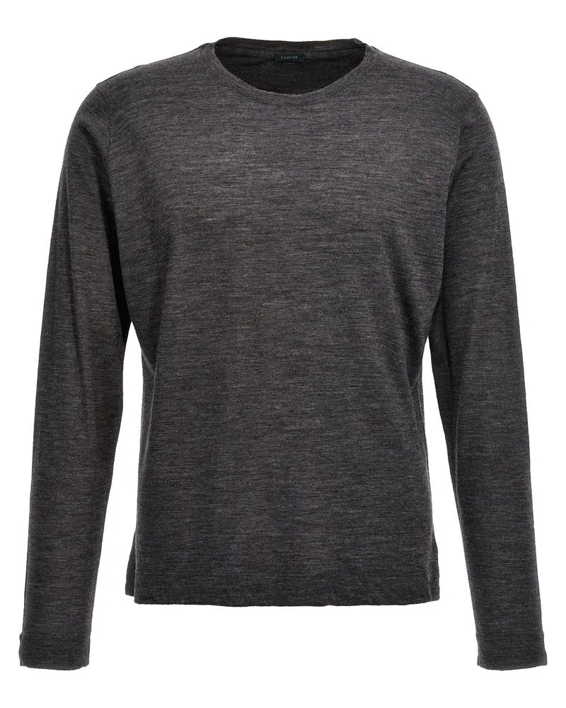 Zanone Wollpullover Gray