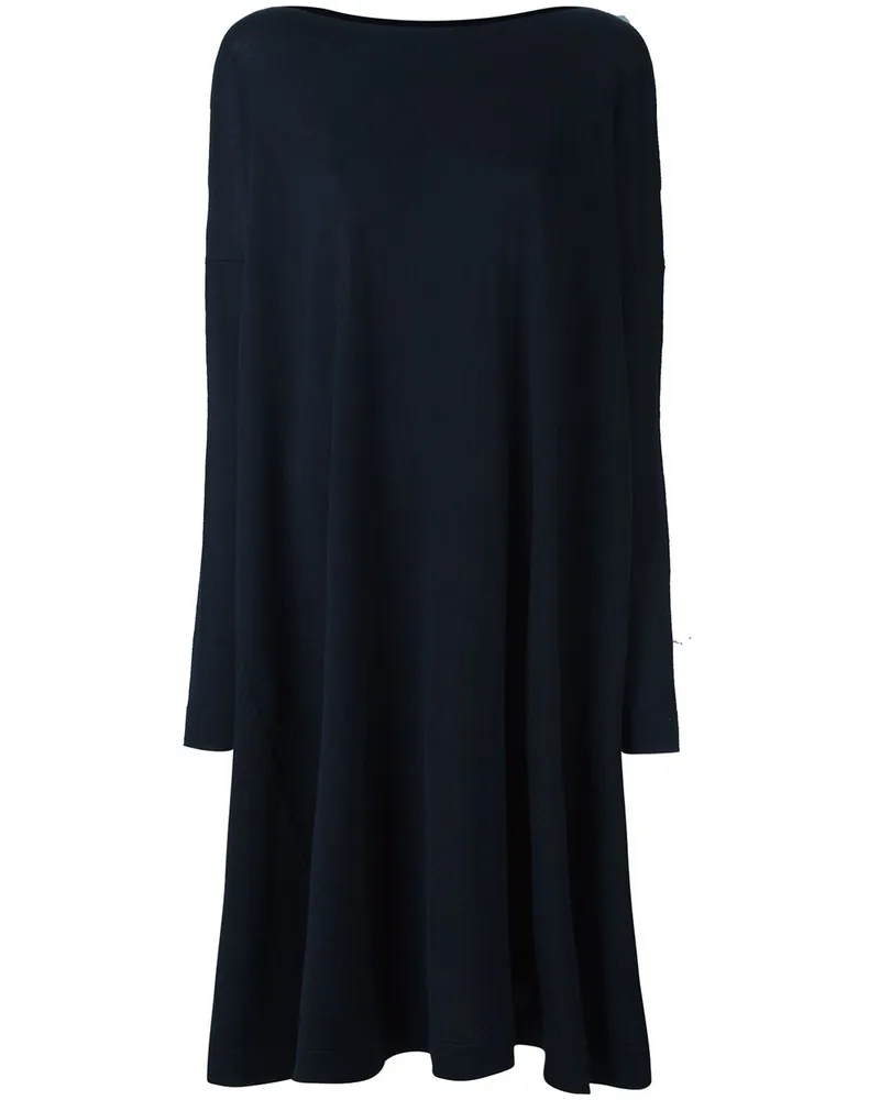 Daniela Gregis Wolle kurzes Kleid Blue