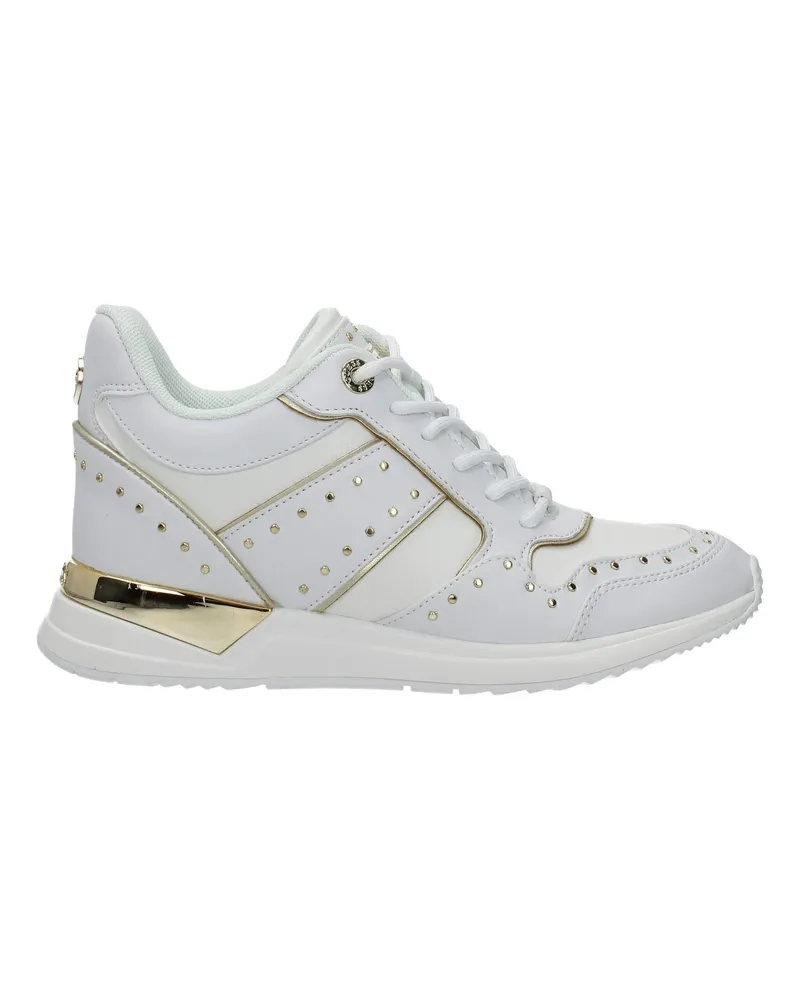 Guess Raten Sie Frauen's Sneakers Polyurethan Weiß/Gold -
