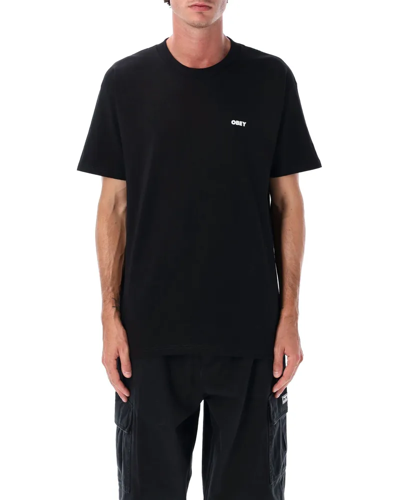 Obey Gehorchen T -Shirts und Polos schwarz Black