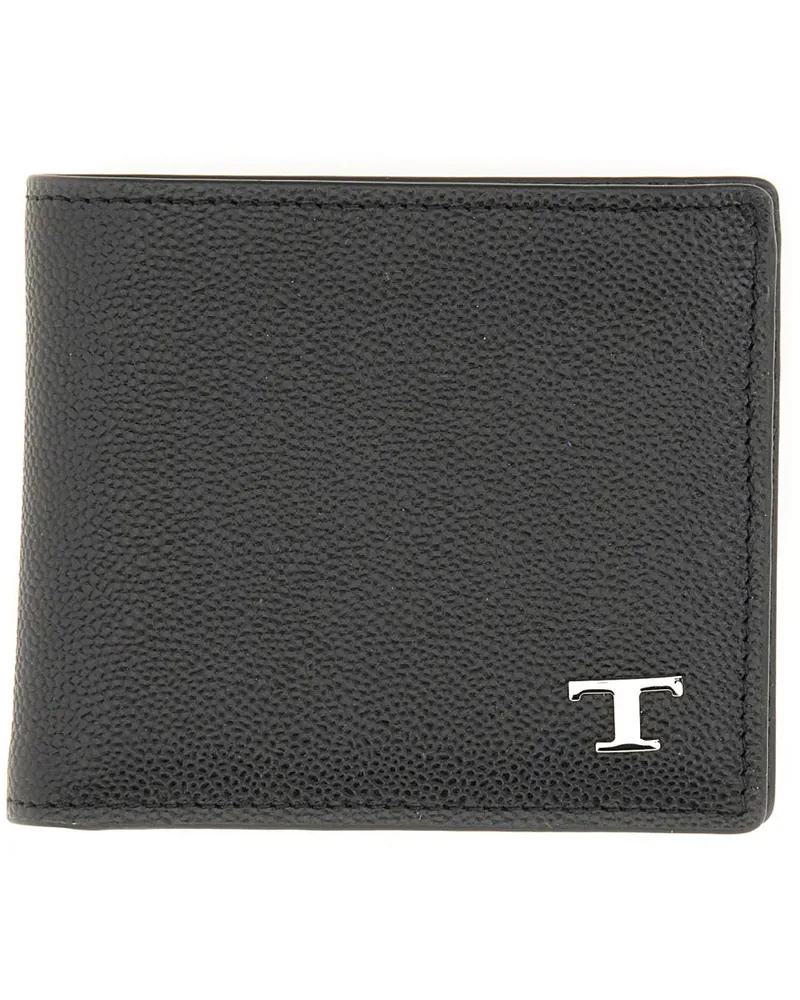 TOD'S Tod 's "T Timeless" Brieftasche Black