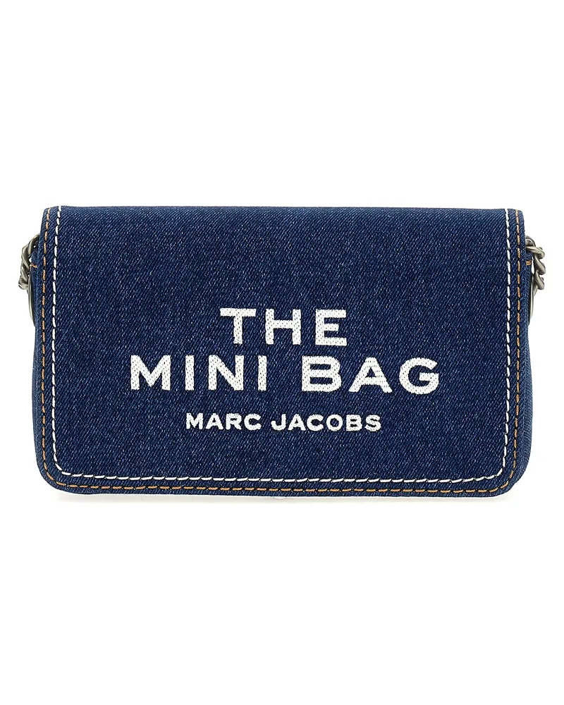 Marc Jacobs Die Denim Chain Mini' Crossbody Bag Blue