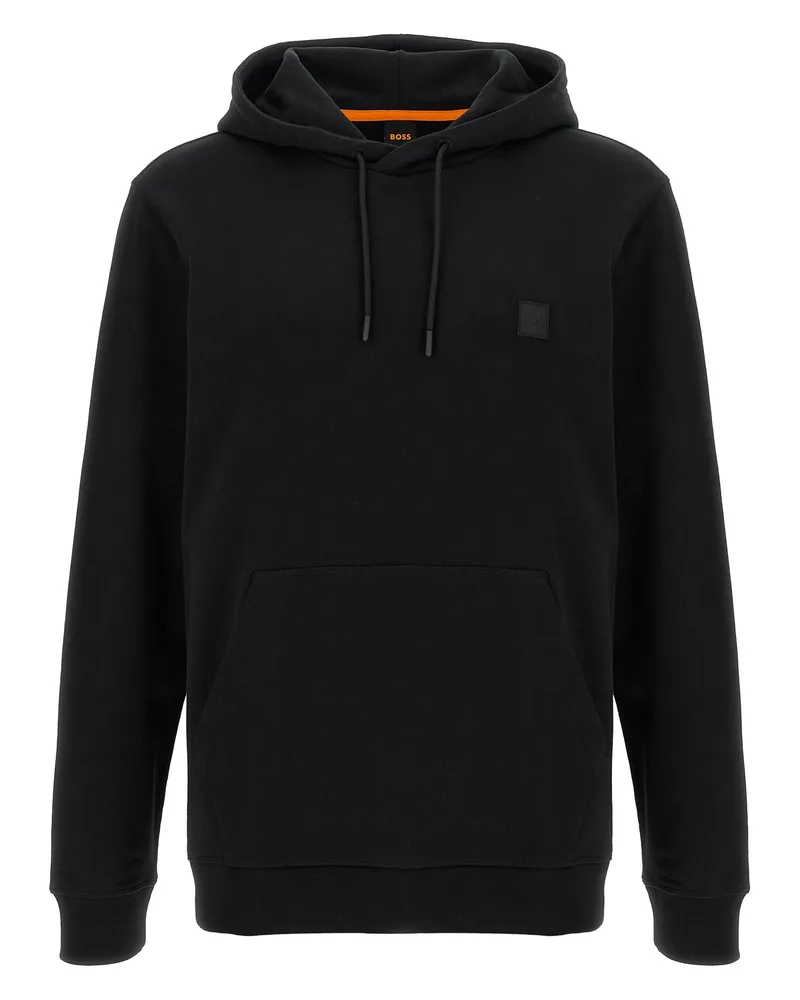 HUGO BOSS Wir reden' Hoodie Black