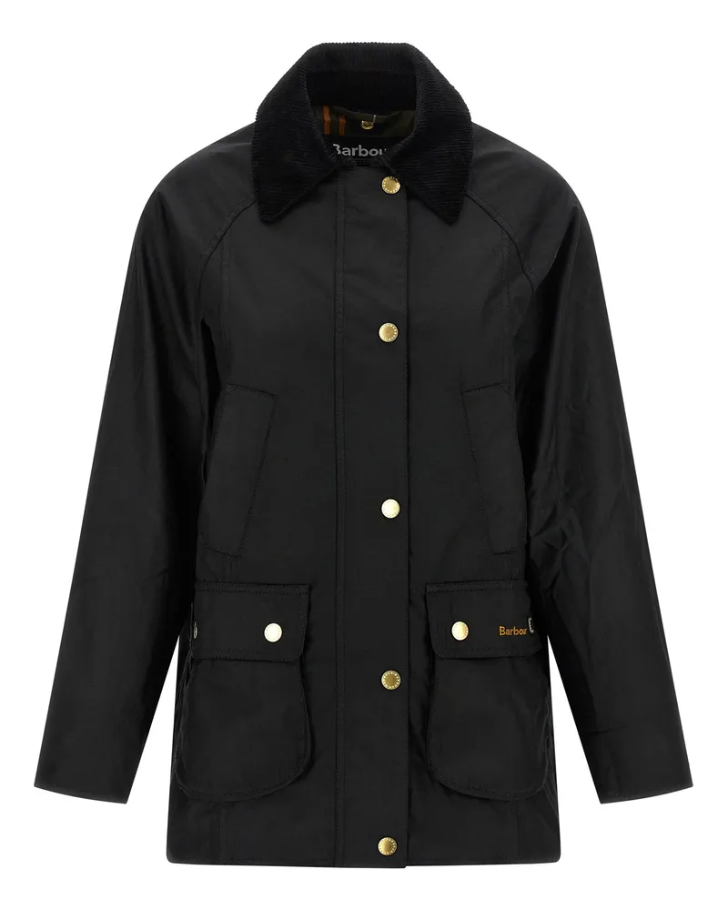 Barbour moderne Beadnell' Jacke Black