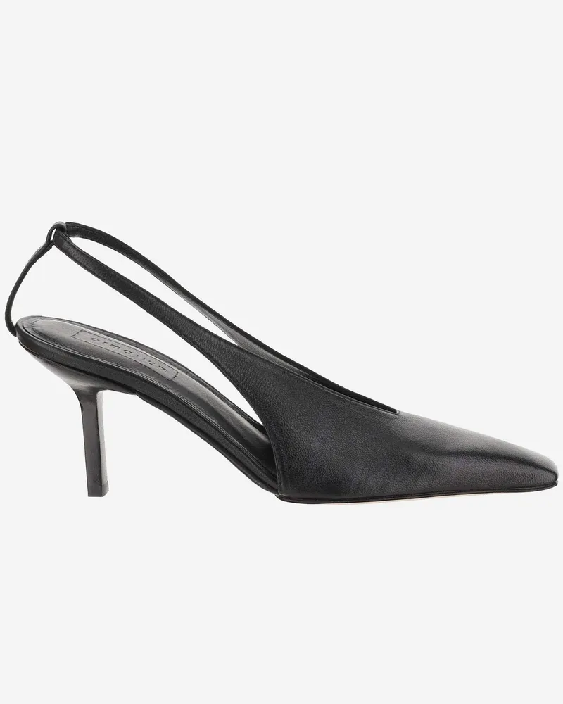 ARMARIUM Evelina Leder Slingback Black