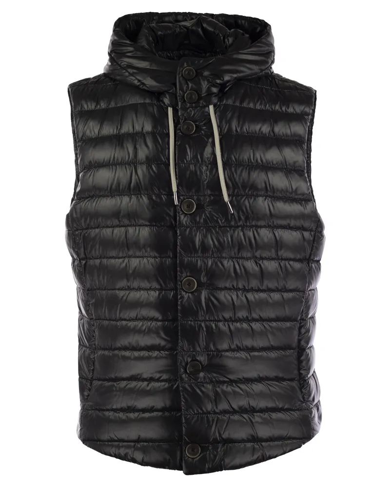 Herno ärmeleme Daunenjacke Black