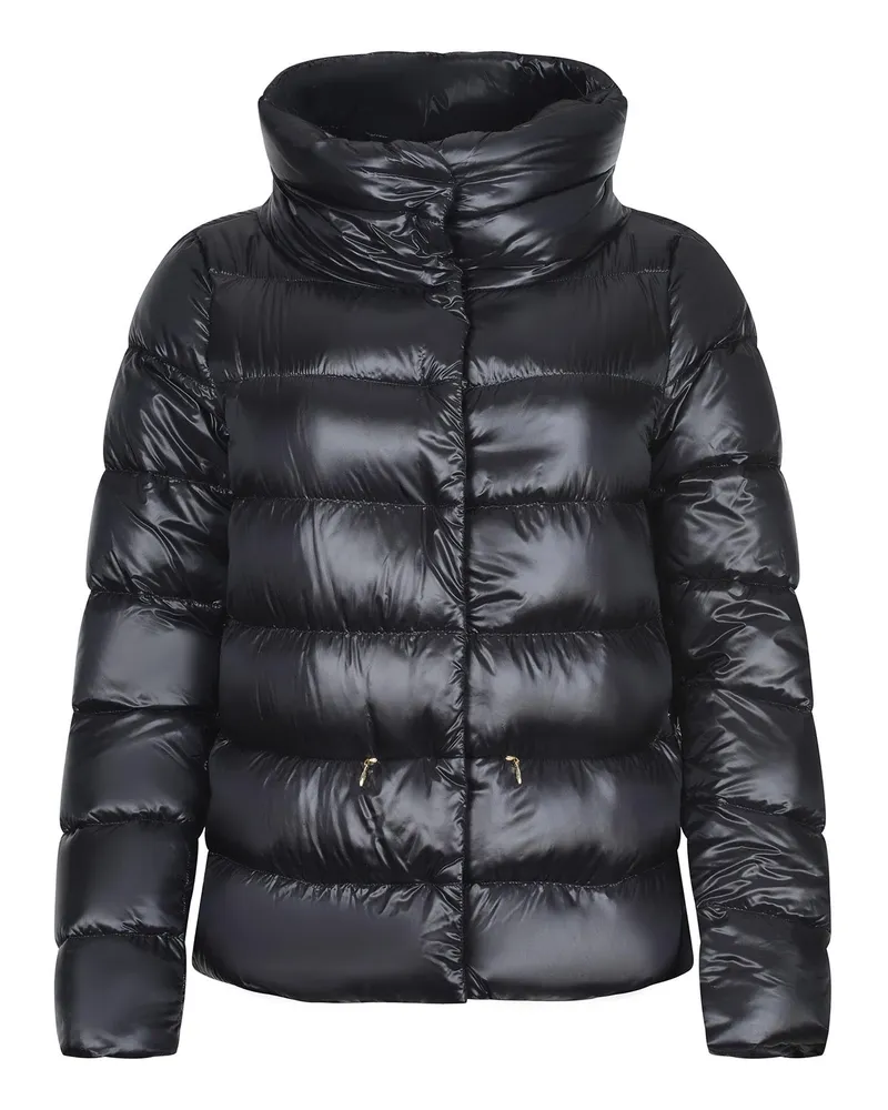 Herno Down -Jacke aus ultra leichtem Nylon Black