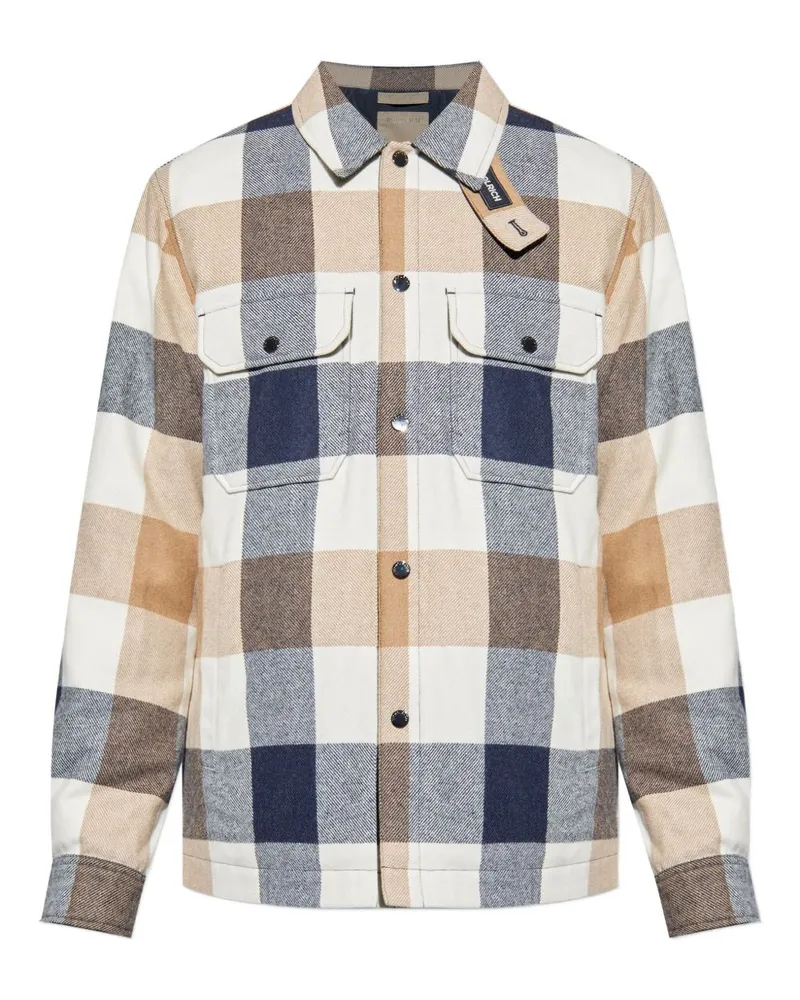 Woolrich Hemden Cream