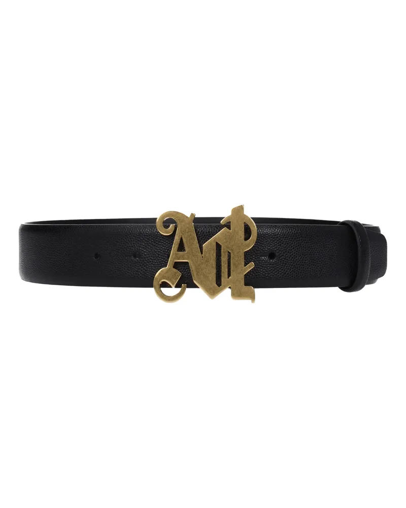 Palm Angels Frauen 's Gürtel Leder schwarz -