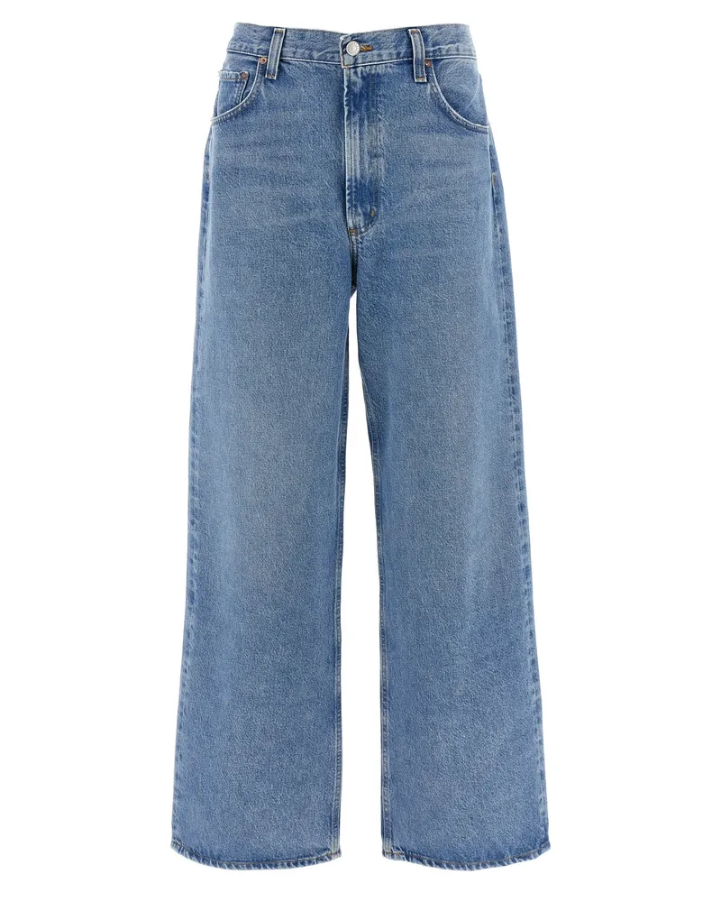 AGOLDE niedrige Kurve' Jeans Light