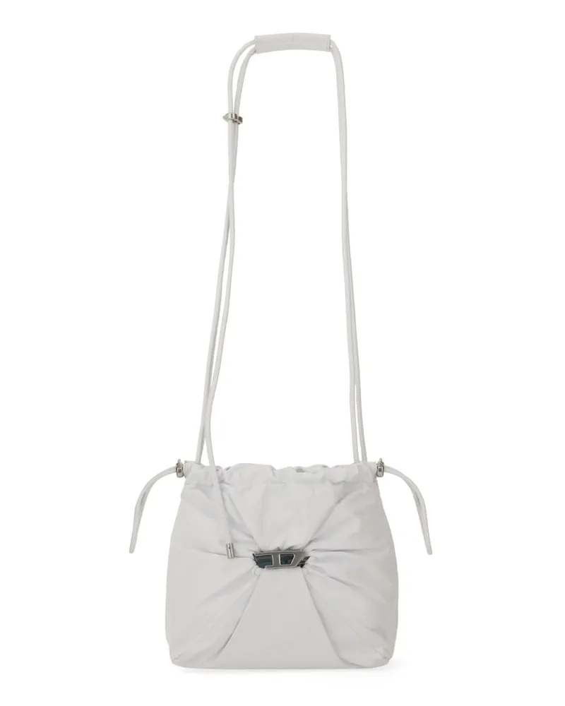 Diesel Bucket -Tasche "Scrunch D White