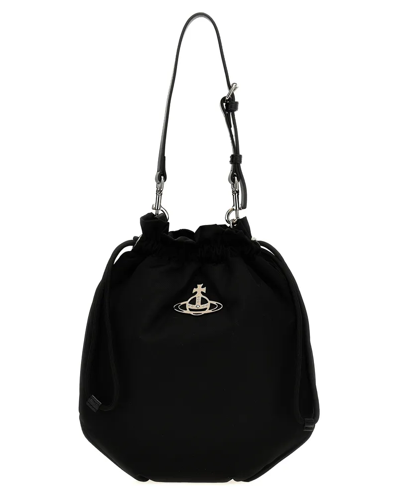 Vivienne Westwood Draw String Pouch' Handtasche Black