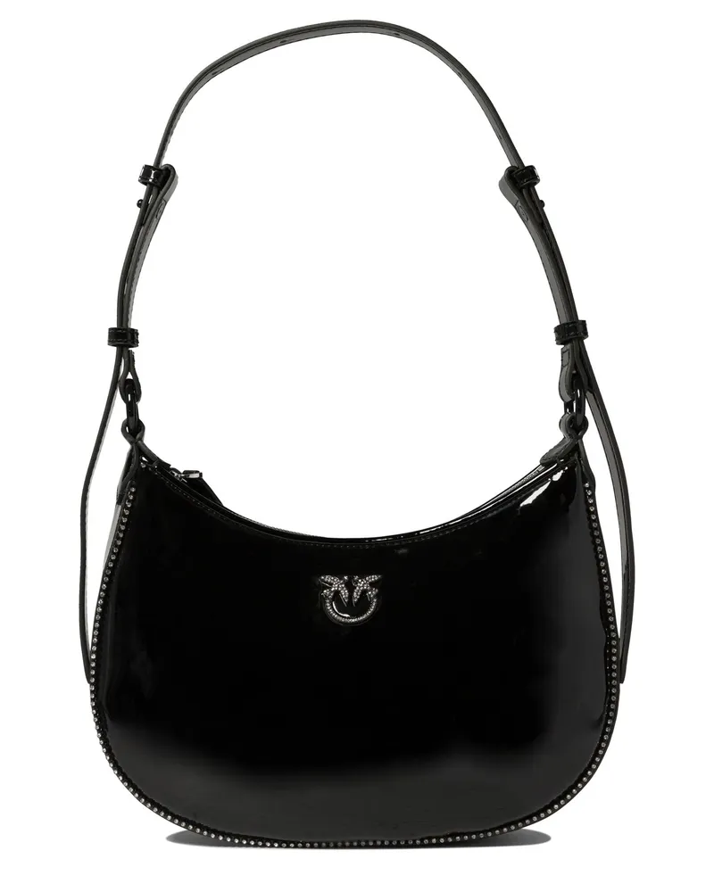 Pinko Love Birds“ Umhängetasche Black