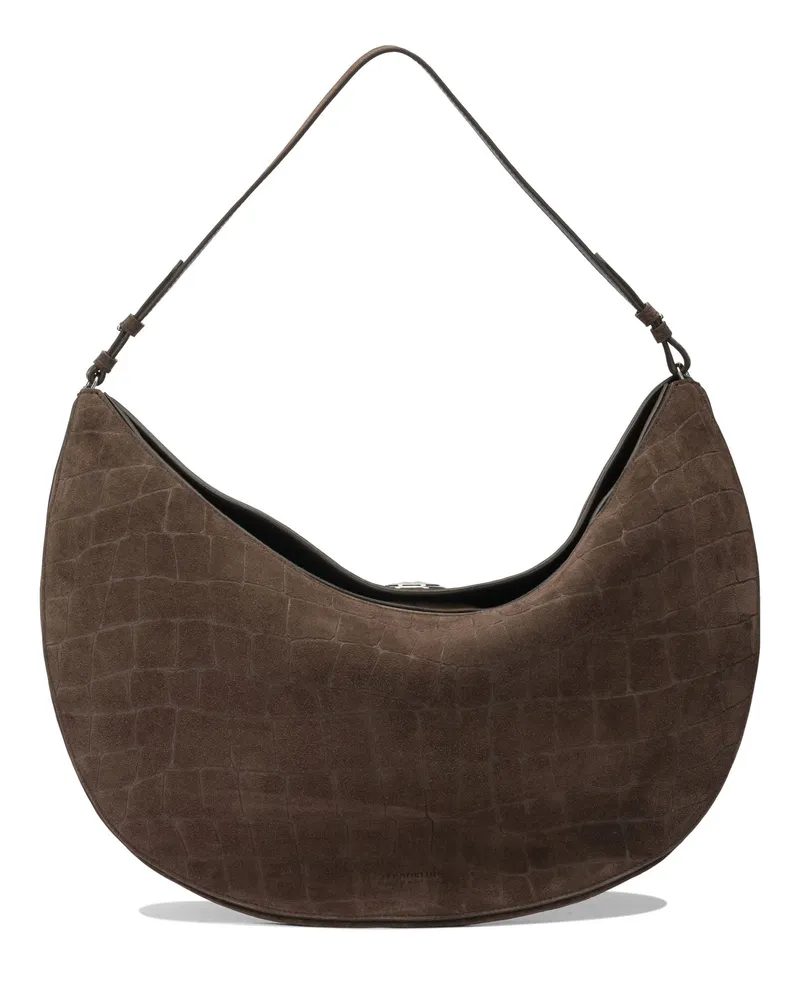 Jacquemus Le Sac Ovalo“ Umhängetasche Brown