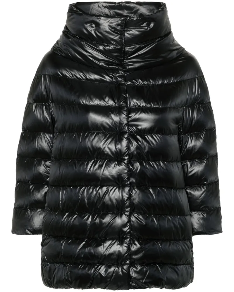 Herno Aminta Nylon Cape Black