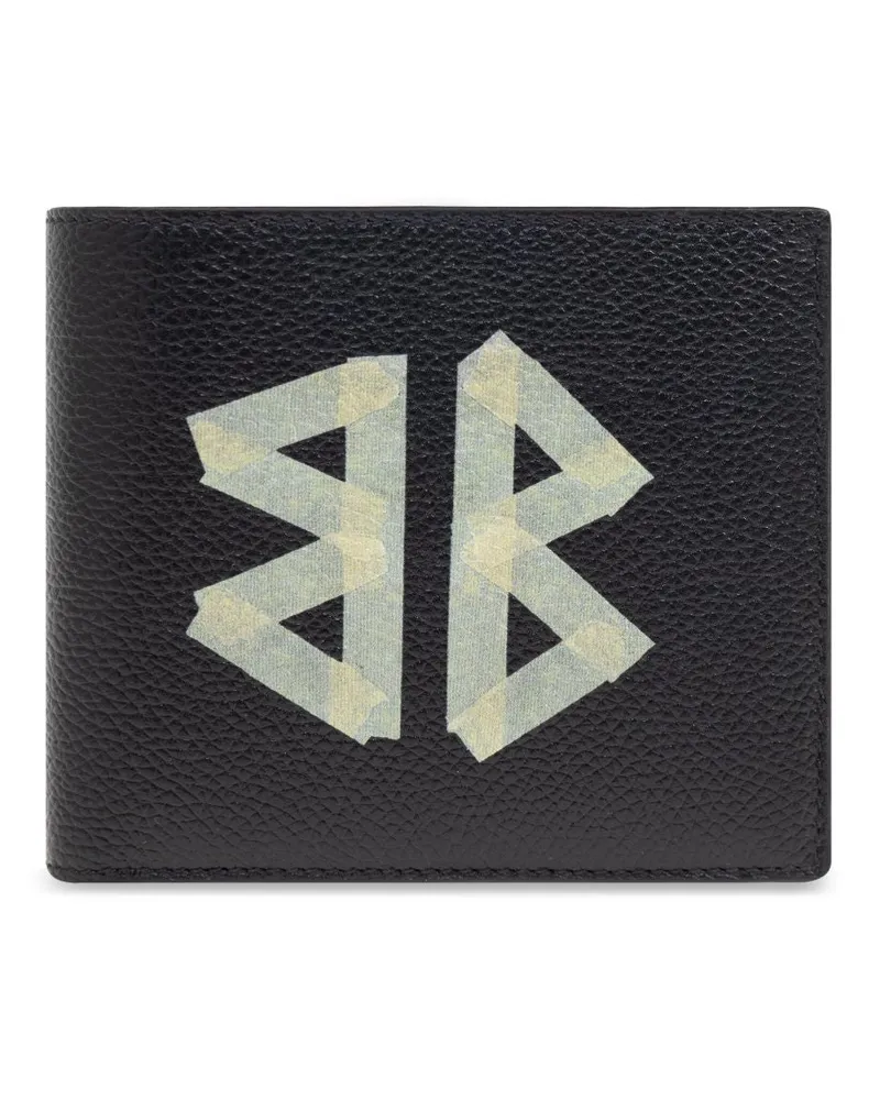 Balenciaga Cash Tape Typ Leder Quadrat Wallet Black