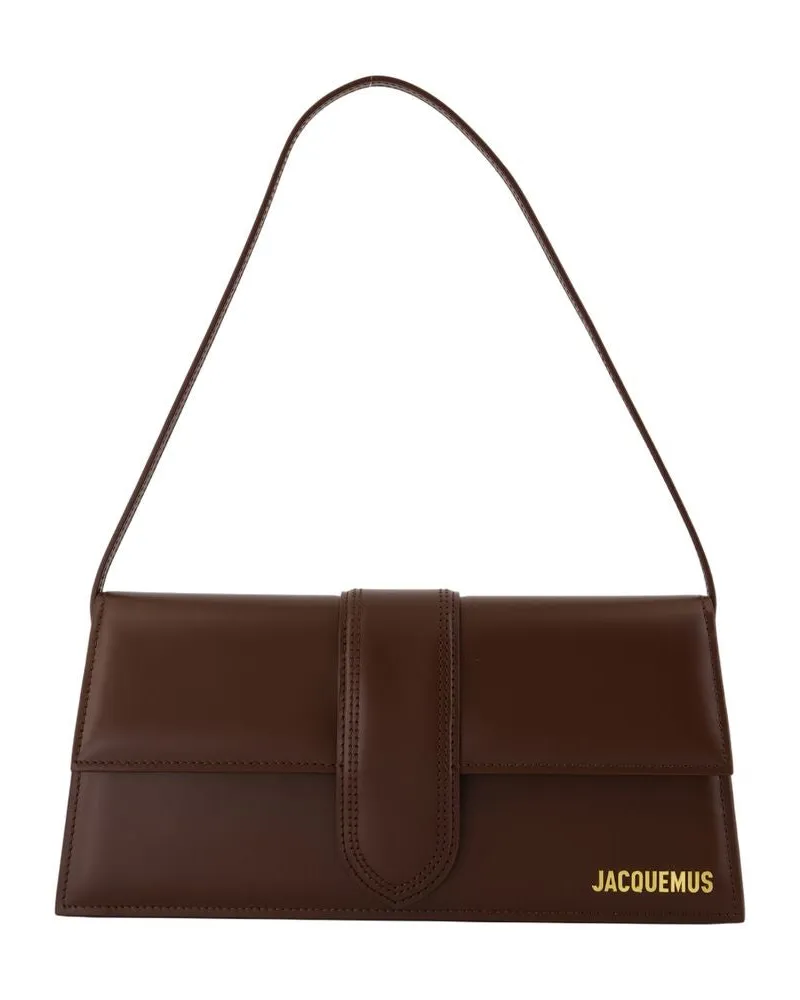 Jacquemus Le Bambino Long  Leder braun Braun