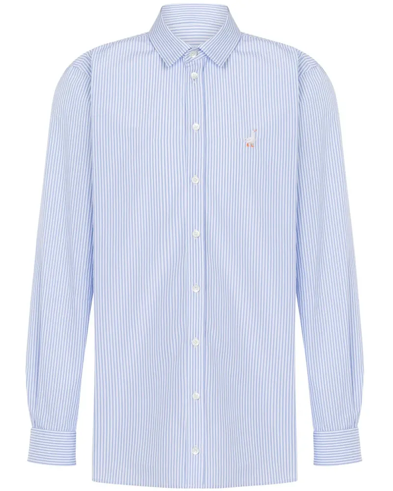 Moschino gestreiftes Hemd 2303
