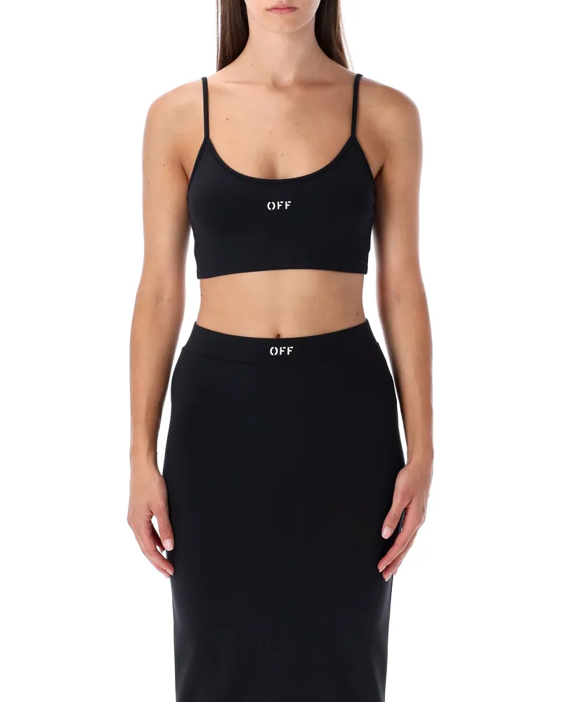 OFF-WHITE Top Black Black