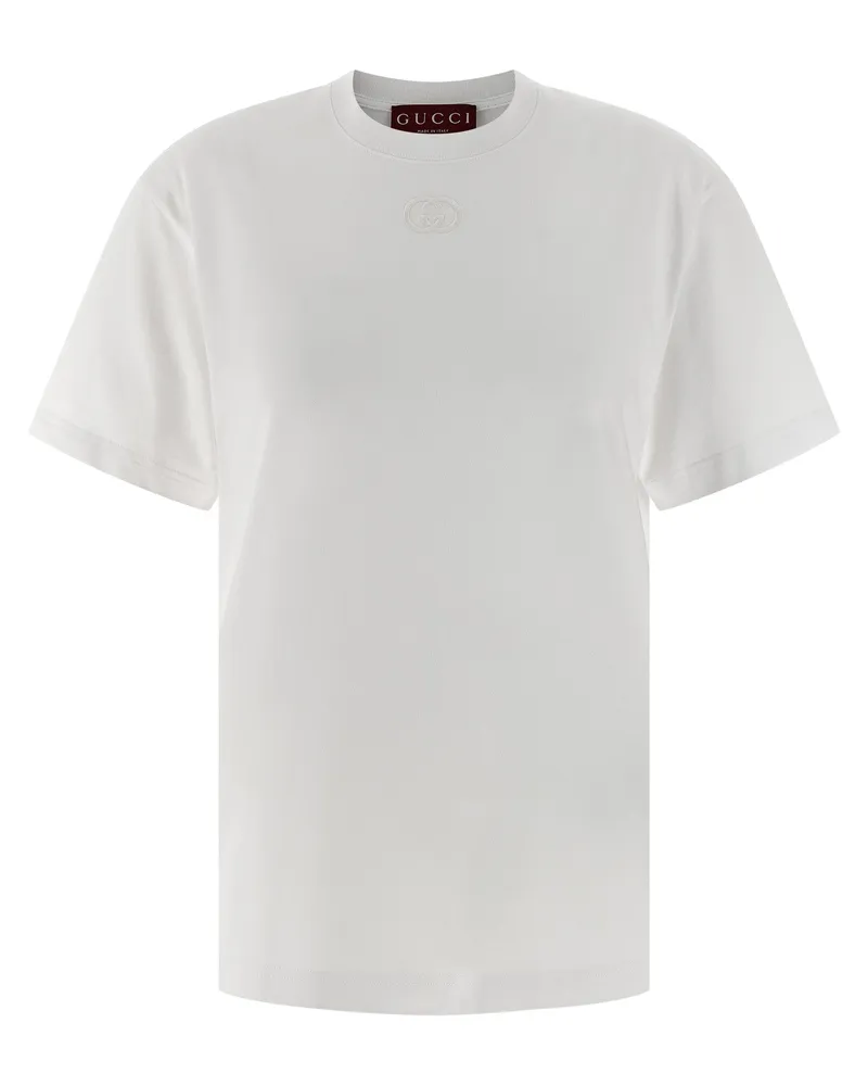 Gucci T-Shirt „Incrocio Gg White