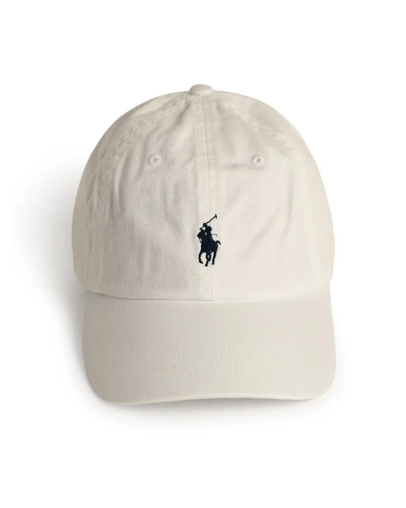 Ralph Lauren Weiße Baumwollkappe von White