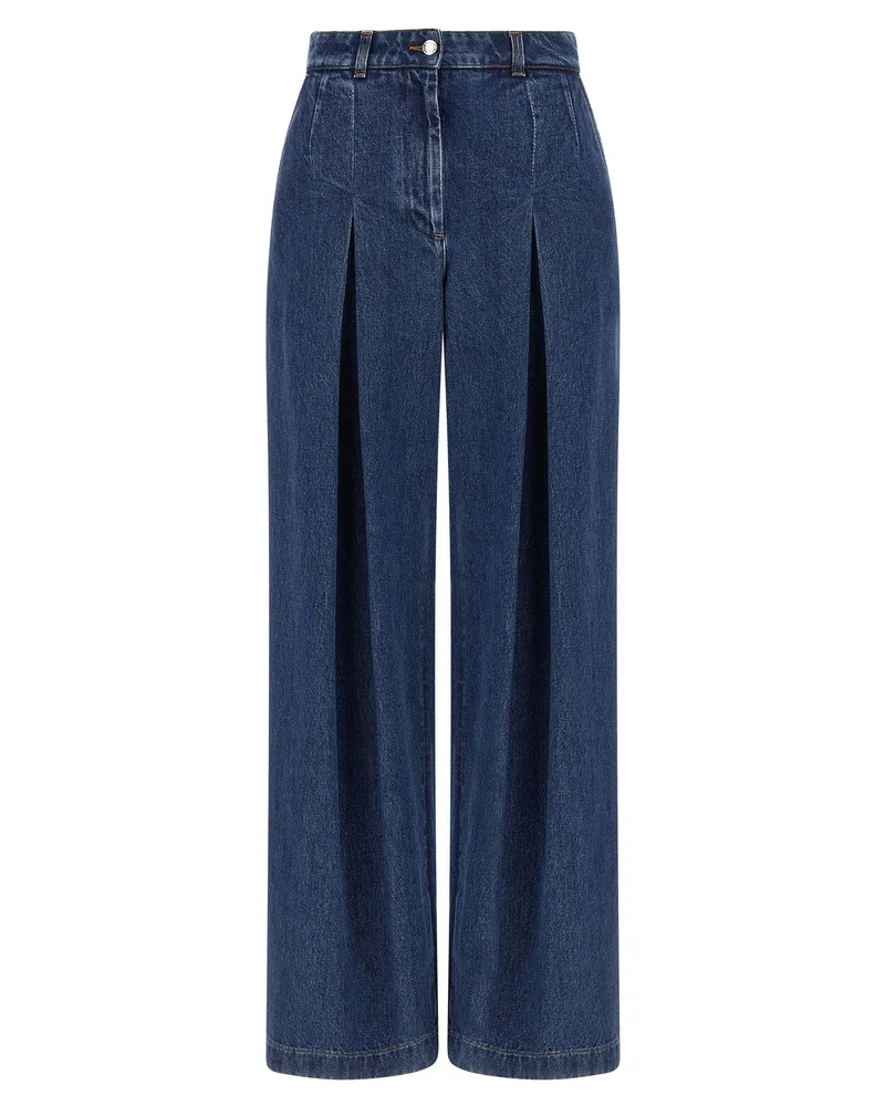 Dolce & Gabbana Dolce' Taillenjeans Blue