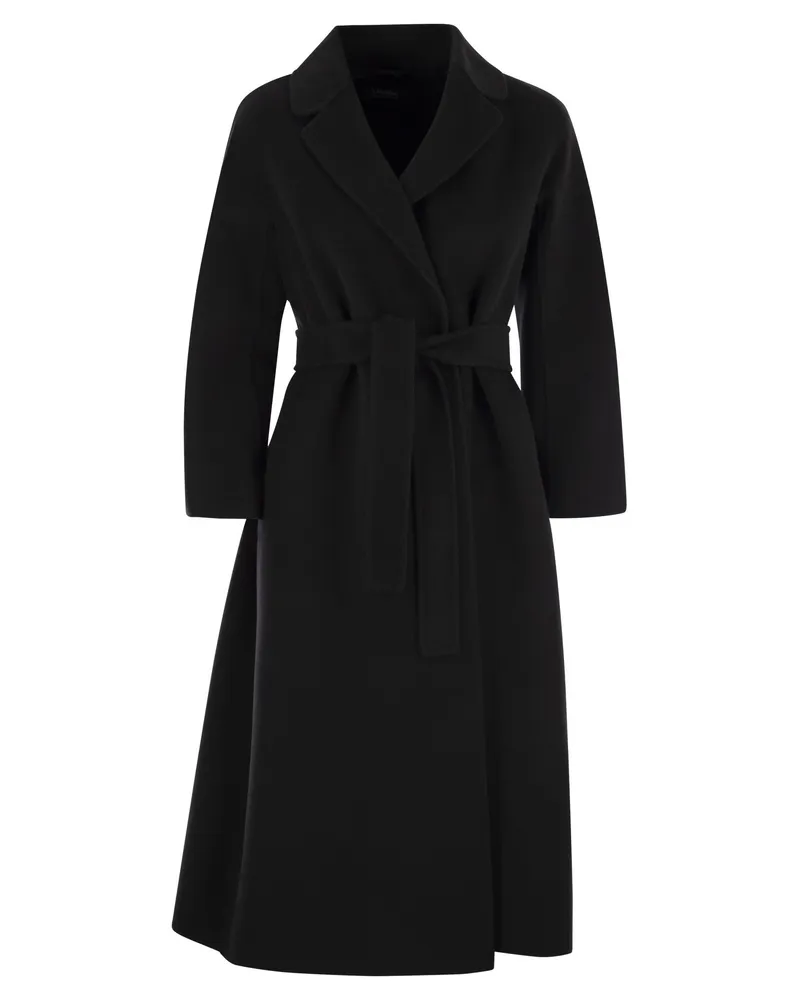 Max Mara Esturia Wollmantel Black
