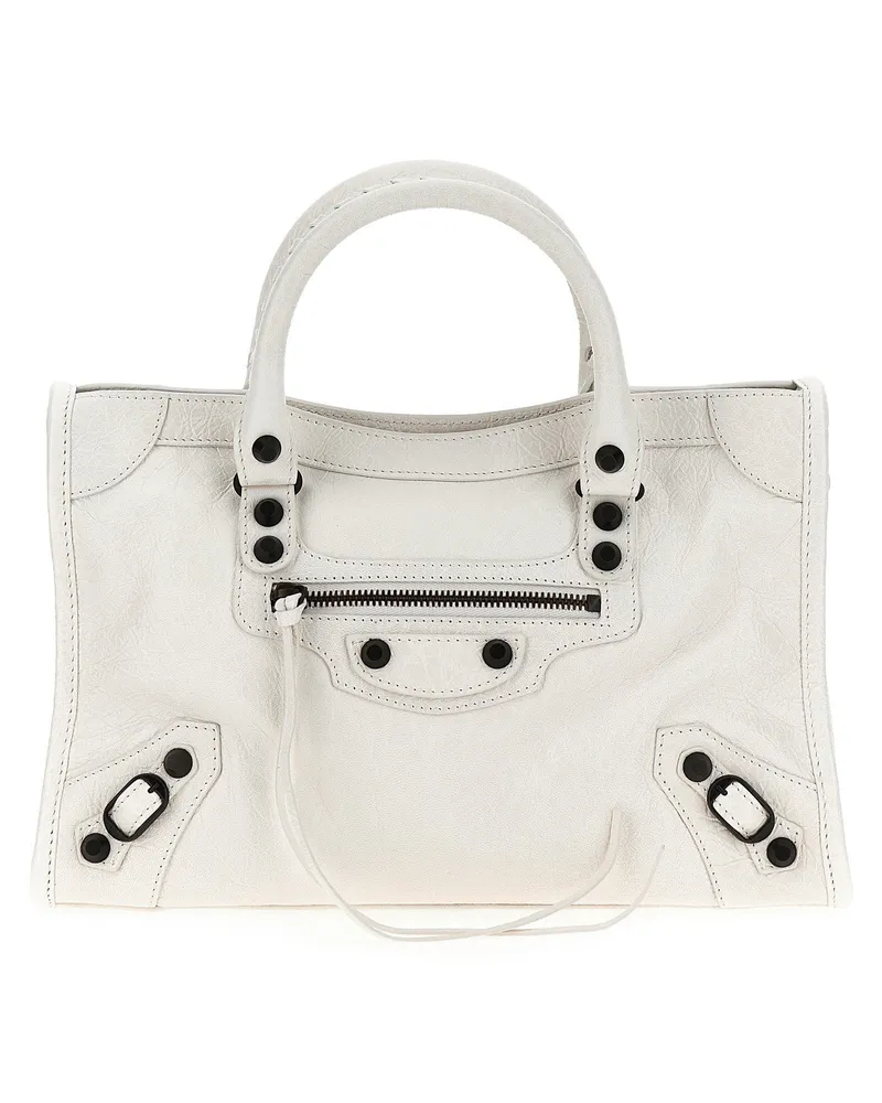 Balenciaga Le City Bag S' Handtasche White